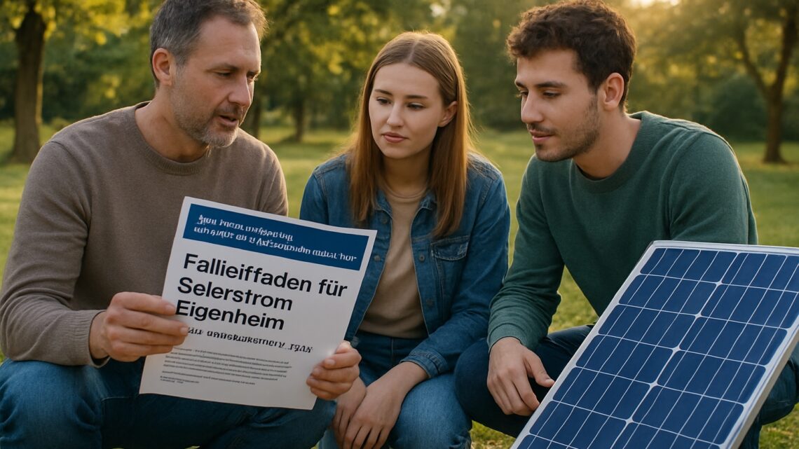 Fallleitfaden für Solarstrom im Eigenheim: Fragen, Prüfungen, Verträge